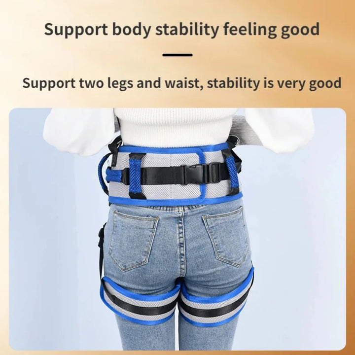 Premium Bariatric Transfer Lift Belt for Elderly & Handicap Support – Adjustable Gait Belt for Seniors, Walking & Standing 