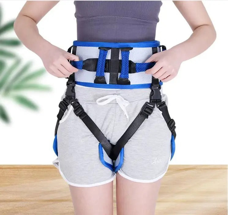 Premium Bariatric Transfer Lift Belt for Elderly & Handicap Support – Adjustable Gait Belt for Seniors, Walking & Standing Assist, High-Quality EVA Sandwich Mesh Fabric, Comfortable & Durable - StrengthXPhysiotherapy