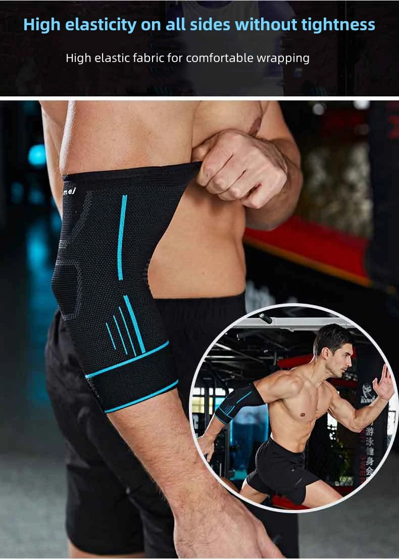 Premium Elbow Brace Compression Sleeve for Tendonitis & Tennis Elbow Relief, Joint Pain Support Protector, Fitness Bandage