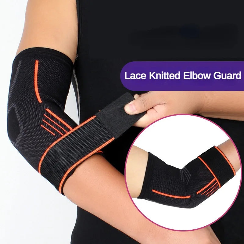 Premium Elbow Brace Compression Sleeve for Tendonitis & Tennis Elbow Relief, Joint Pain Support Protector, Fitness Bandage