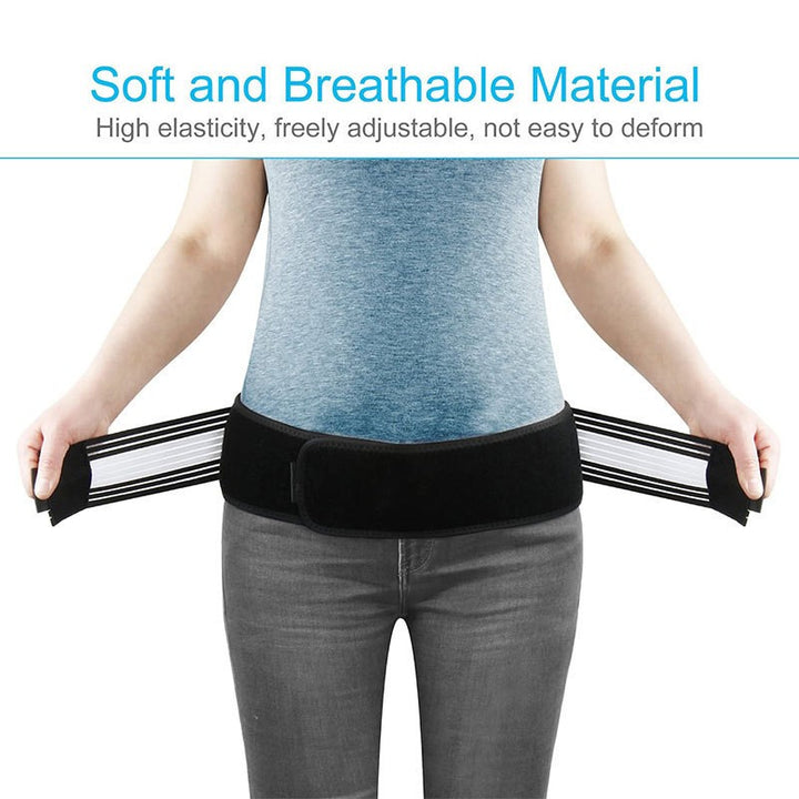 Premium Sacroiliac Hip Brace for Lower Back Pain Relief | Adjustable Si Belt for Sciatic Nerve, Pelvic, Lumbar, and Hip  