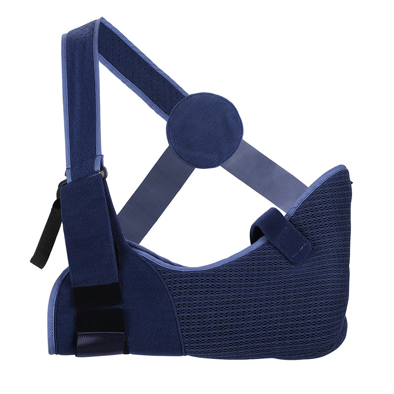 Premium Shoulder Abduction Sling Support with Pillow for Injury Recovery, Medical Immobilizer, Ventilated Mesh, Universal 
