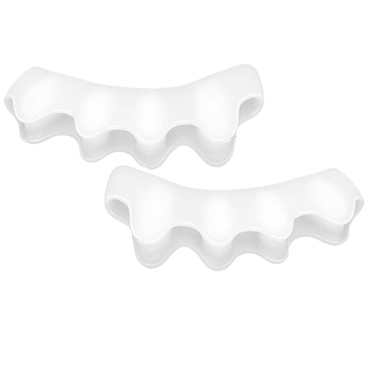 Premium Silicone Gel Bunion Corrector Toe Protector - 2PCS Orthotic Big Toe Separator & Valgus Splint, Adjustable Foot  
