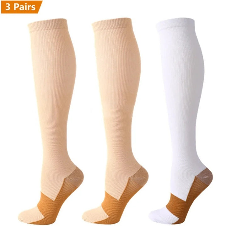 Premium Compression Socks for Men & Women – Sports, Nursing, Varicose Veins & Pregnancy Relief, Athletic & Soccer 