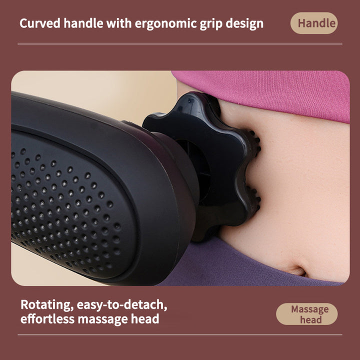 Premium Electric Massage Hammer Stick - Wireless Handheld Heating Vibration Instrument for Cervical Vertebra, Waist, and Back