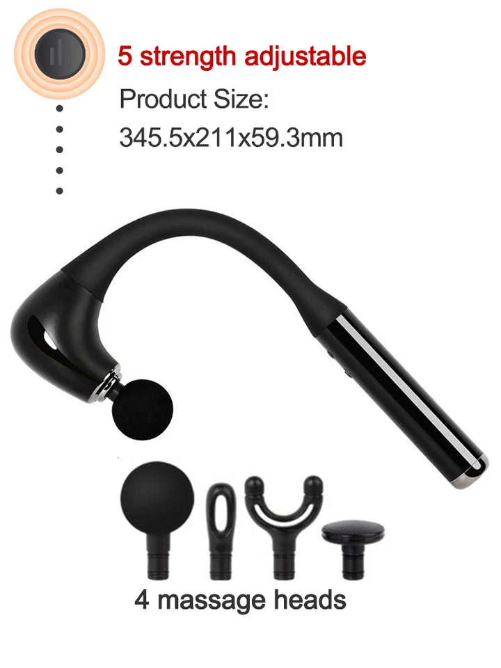 Premium Percussion Massage Hammer – Powerful Muscle Relief Gun for Neck, Back, Shoulder, and Leg Pain – Deep Tissue Massager