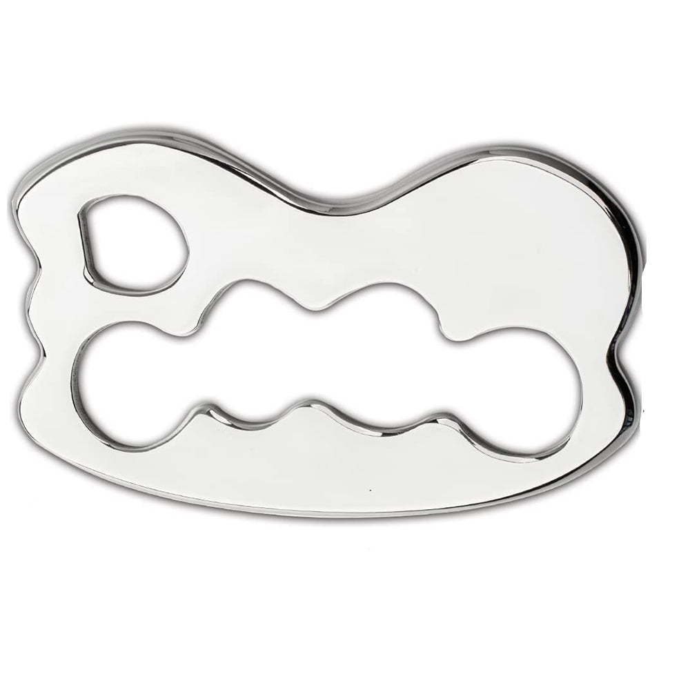 Premium Stainless Steel Gua Sha Scraping Massage Tool for Muscle Relaxation, IASTM for Back, Legs, Arms, Anti-Cellulite 