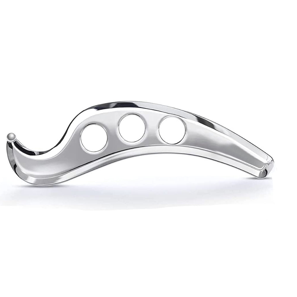 Premium Stainless Steel Gua Sha Scraping Massage Tool for Muscle Relaxation, IASTM for Back, Legs, Arms, Anti-Cellulite 