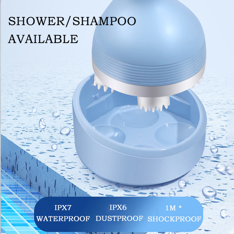 Premium Electric Cordless Scalp Massager for Hair Growth, Deep Clean, and Stress Relief – Rechargeable, Waterproof, 4 Modes,
