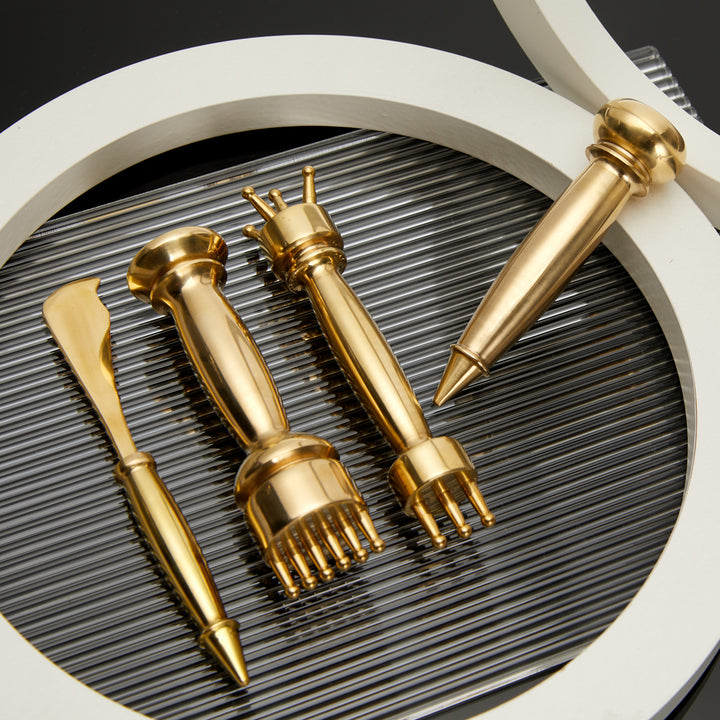 Premium Meridian Massage Stick for Magnetic Therapy, Trigger Point and Lymphatic Acid Drainage, IASTM Facial Scraping Board