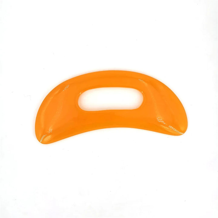 Premium Gua Sha Board - Natural Wood Massage Tool for Facial and Body Scraping Therapy, 18x8cm, Available in Yellow, Pink,