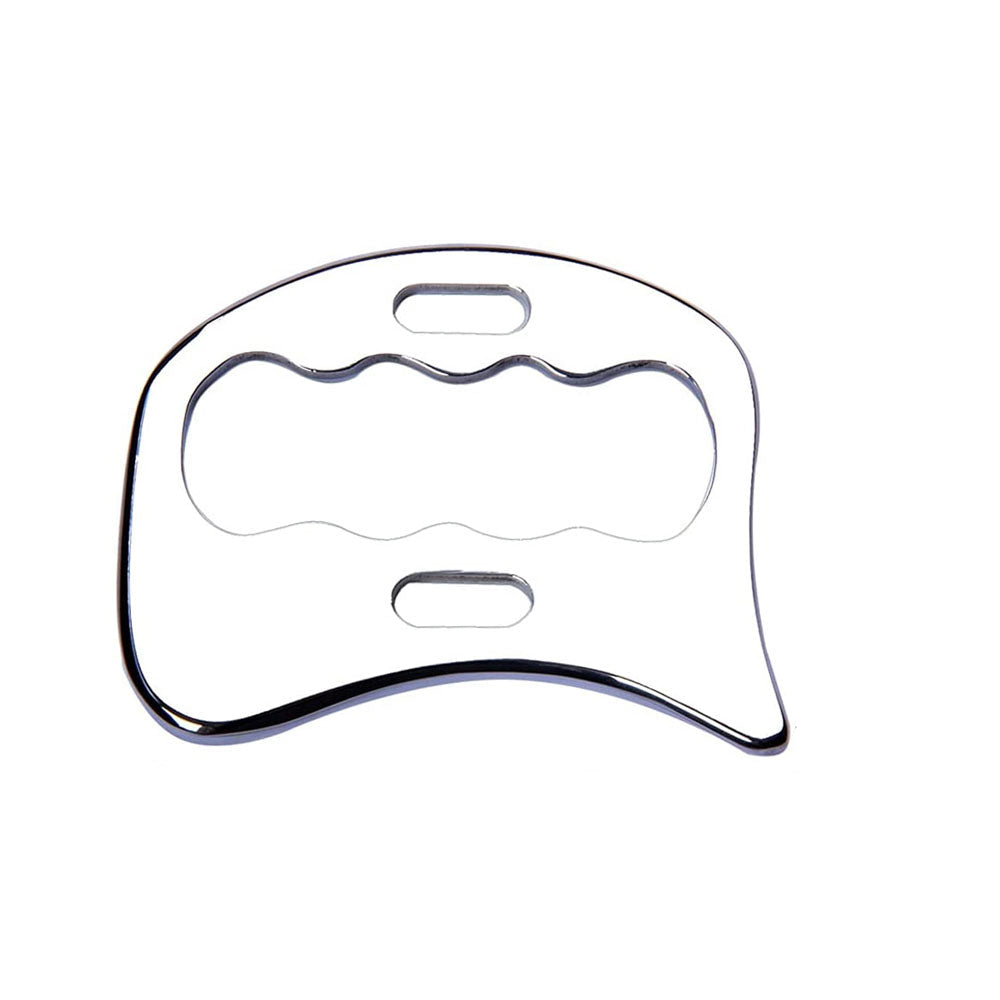 Premium Stainless Steel Gua Sha Scraping Board for IASTM Therapy - Deep Tissue Massager for Muscle Recovery, Fascia Release, and Soreness Relief