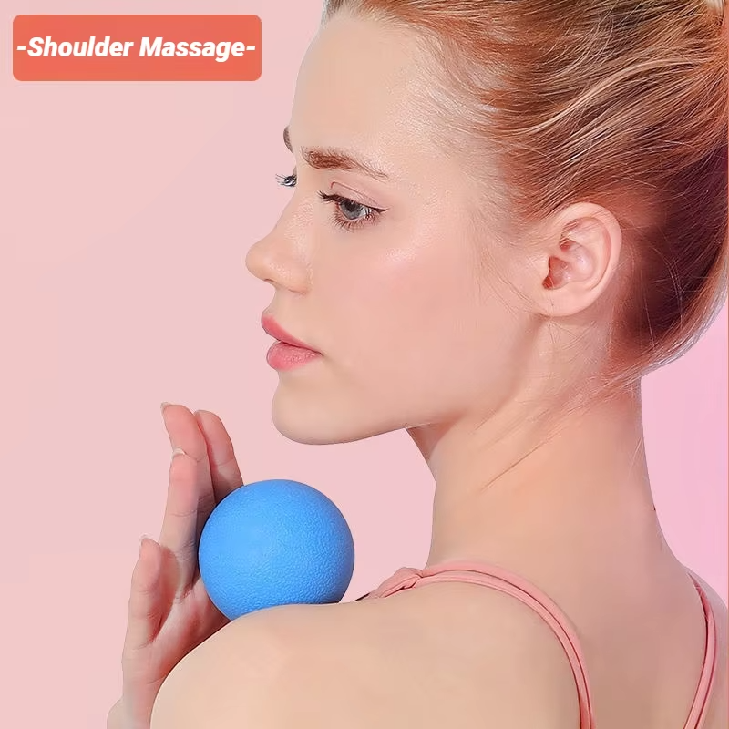 Premium TPE Fascia Massage Ball for Muscle Relaxation, Stress Relief, and Trigger Point Therapy – Lacrosse Ball for Yoga, Fitness, and Pain Relief - StrengthXPhysiotherapy