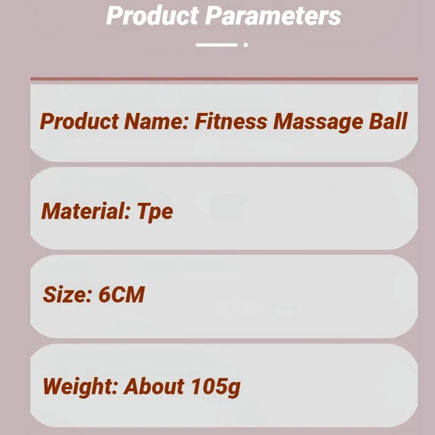 Premium TPE Fascia Massage Ball for Muscle Relaxation, Stress Relief, and Trigger Point Therapy – Lacrosse Ball for Yoga, Fitness, and Pain Relief - StrengthXPhysiotherapy