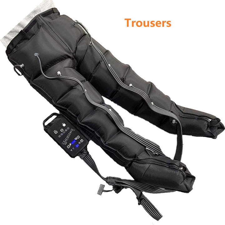 Premium Pressotherapy Air Compression Boots for Legs – 6 Chamber Massager for Muscle Recovery, Improved Circulation, 