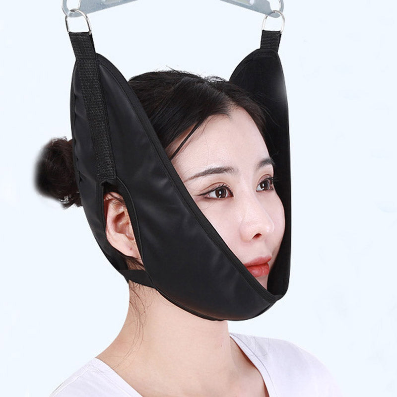 High-Quality Cervical Neck Traction Device for Home Use, Over-Door Neck Stretcher Hammock, Pain Relief & Spine Correction  
