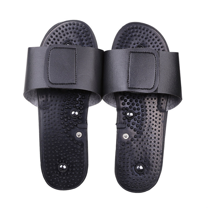 Premium Electric Muscle Stimulator Massage Slippers for Pain Relief – TENS Therapy Foot Massager with Acupuncture Function 