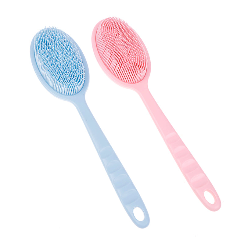 Premium Exfoliating Bath Brush with Soft Handle – Back Scrubbing & Skin Massager, Shower Sponge for Deep Clean, Gentle  