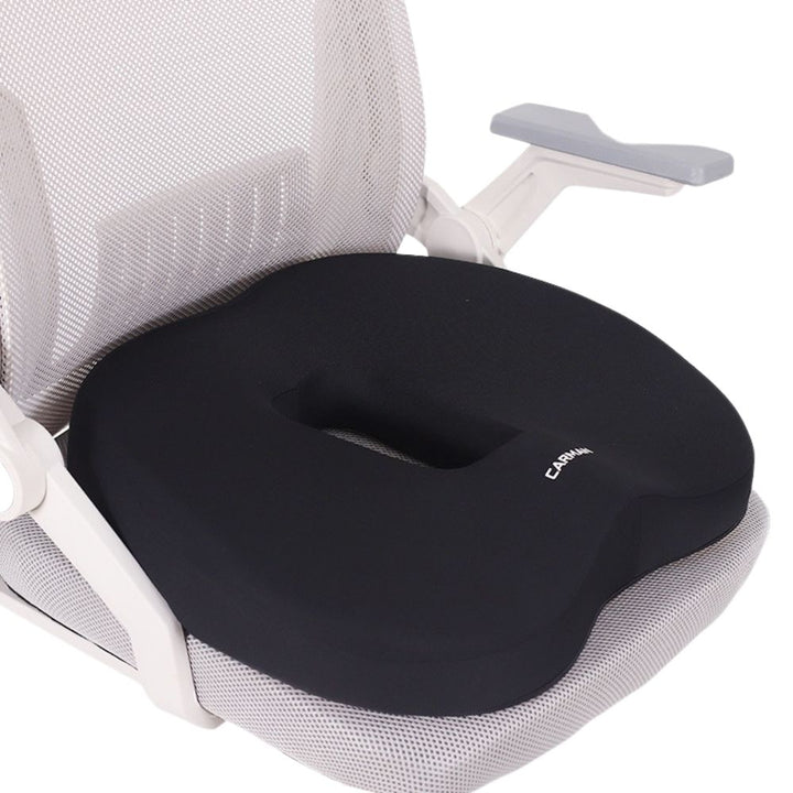 Premium Memory Foam Seat Cushion – Orthopedic Back & Waist Support for Office, Car, & Home – Coccyx Relief, Hip Massage Pad,