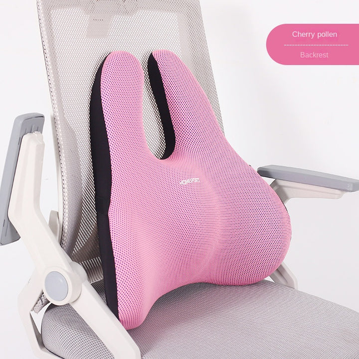 Premium Memory Foam Seat Cushion – Orthopedic Back & Waist Support for Office, Car, & Home – Coccyx Relief, Hip Massage Pad,