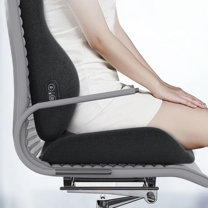 Premium Memory Foam Seat Cushion – Orthopedic Back & Waist Support for Office, Car, & Home – Coccyx Relief, Hip Massage Pad,