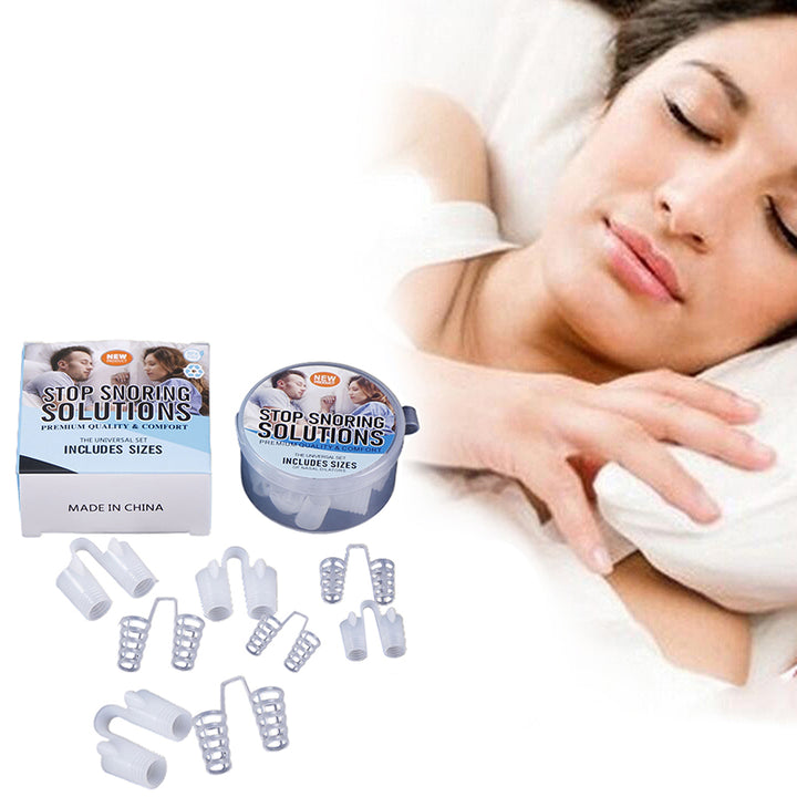 Premium Anti-Snoring Nasal Dilators (4PCS) for Easy Breathing & Sleep Quality Improvement – Comfortable Silicone Design