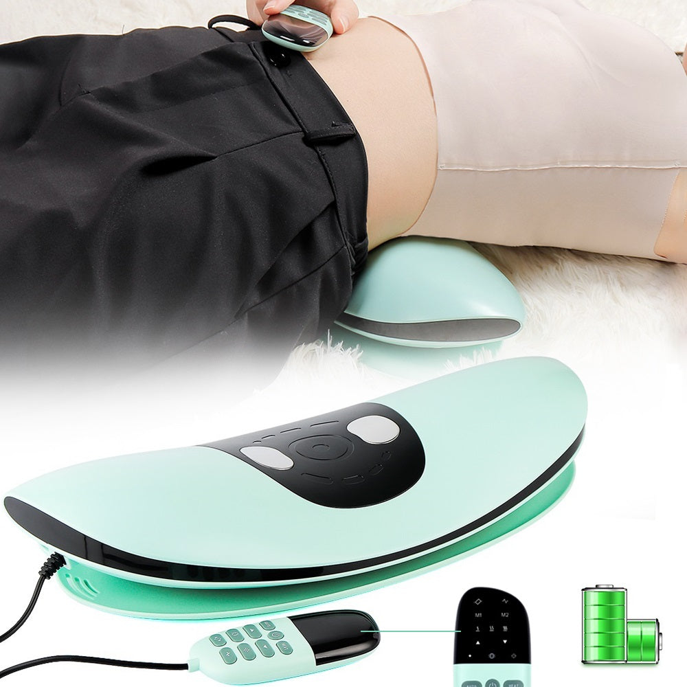 Premium Electric Lumbar Traction Device for Lower Back Pain Relief – Vibration & Thermal Therapy, Ergonomic Design,