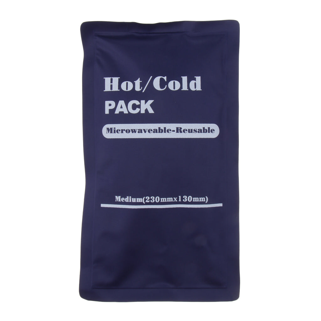 Premium Reusable Hot Cold Therapy Pack Gel Pad for Pain Relief | Microwaveable Ice Pack | Compress for Swelling, Toothache, 