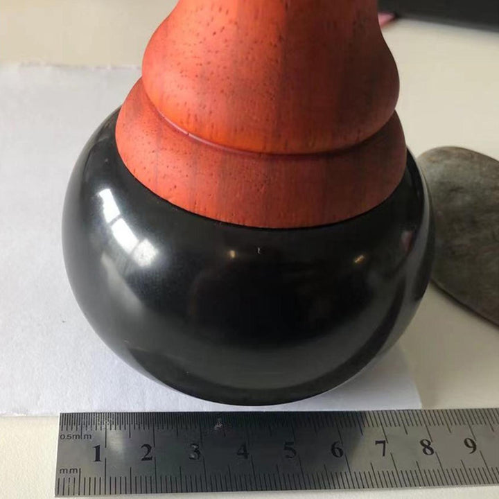 Premium Hot Stone Electric Gua Sha Massager for Skin Lift & Muscle Relaxation – Natural Bianstone, 5 Temperature Settings, 