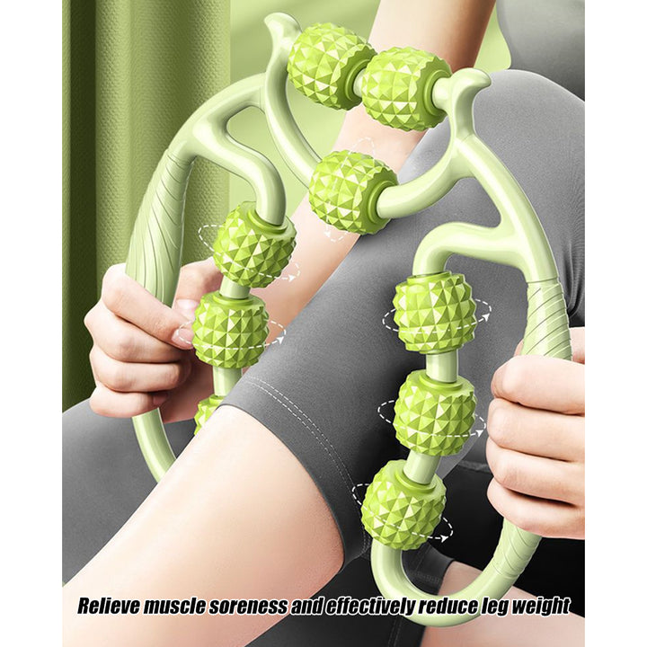 Premium Cellulite Massager Roller - Deep Tissue Foam Roller for Legs, Arms, Neck, Thighs, and Calves - Pain Relief &