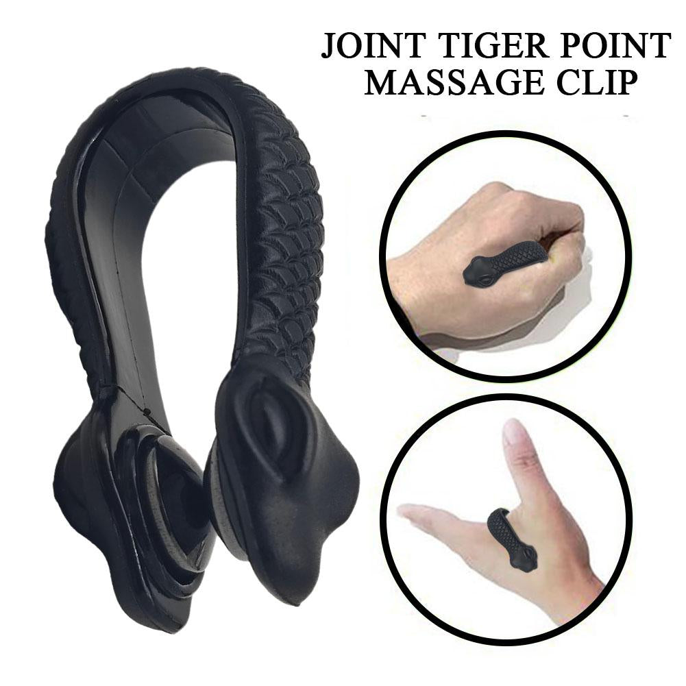 Premium Acupressure Massage Clip for Headache Relief | Finger Joint Meridian Massager for Stress and Anxiety | Portable Hand 