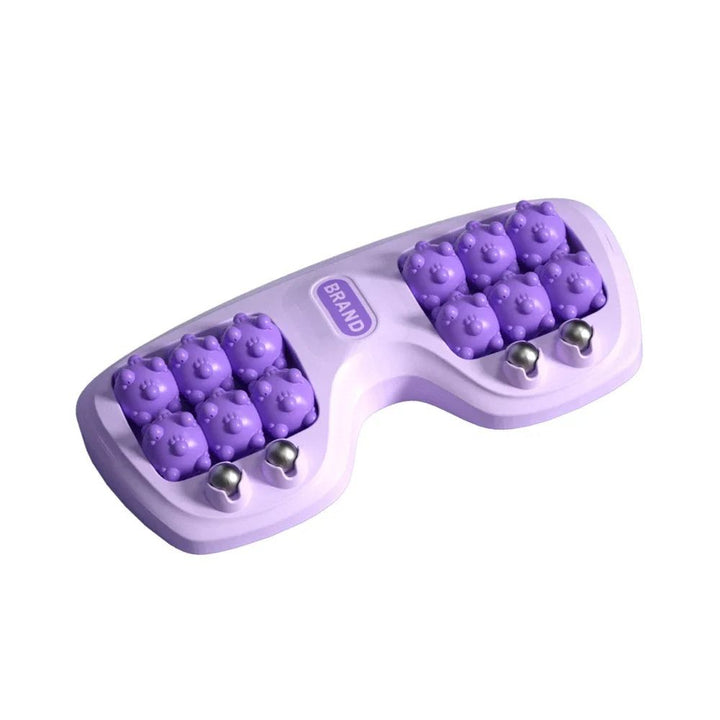 Premium Dual Foot Massager Roller for Plantar Fasciitis Relief, Deep Heel & Arch Pain, Stress Relief & Relaxation, Portable 