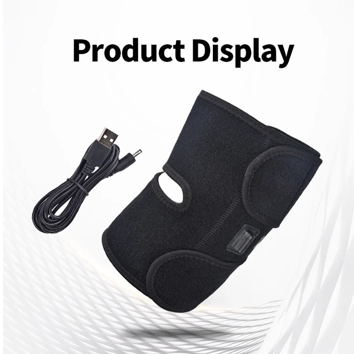 Premium USB Elbow Heating Pad for Arthritis Pain Relief - Thermal Therapy Massager with Adjustable Temperature (40-50°C) for 