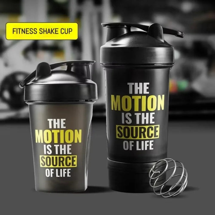 Premium Sports Shaker Cup – Large Capacity Leak-Proof Fitness Water Bottle – Portable, Thickened, Graduated Design for Gym, 