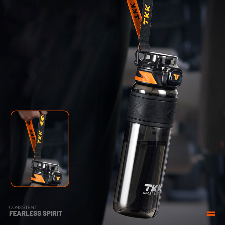 Premium Tritan Water Bottle – 1000ml/1500ml Portable Fitness Kettle with Straw, BPA-Free, Durable, Leak-Proof, Ideal for 