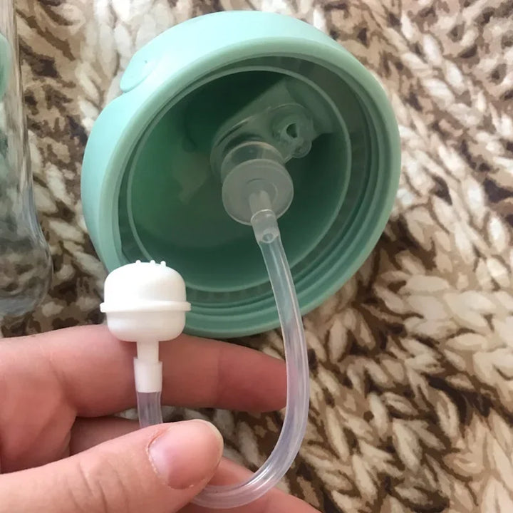 Premium 250ml Kids Water Cup – Anti-Choke, Spill-Proof, with Suction Ball & Straw, Cute Cartoon Design, Ideal for Toddlers 