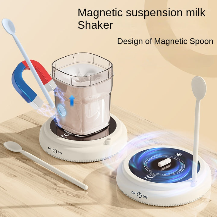 Premium Automatic Mixing Cup – Portable Electric Coffee & Milk Shaker, USB Charging, Magnetic Suspension, Ideal for Water, 