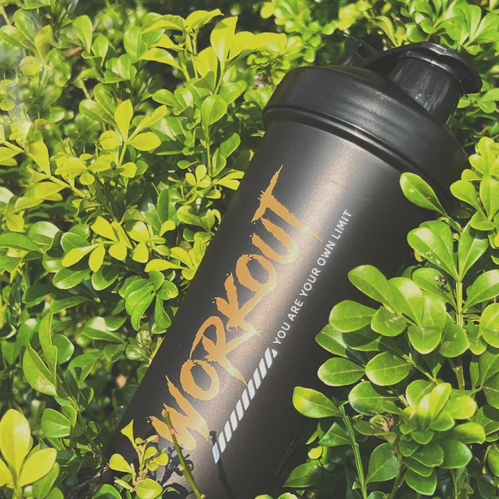 Premium 600ML Shaker Bottle – BPA-Free Sports Water Bottle with Protein Mixer – Portable Travel Cup with Stainless Steel 