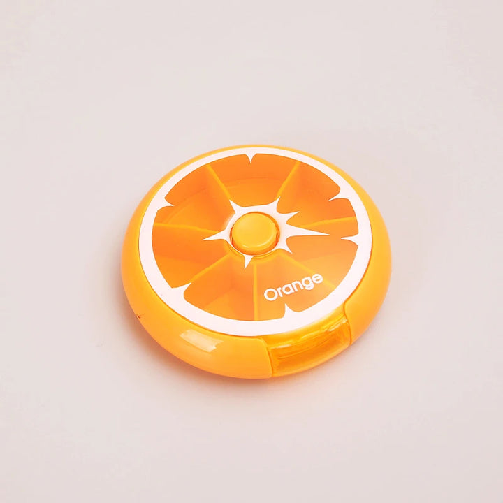 Premium Mini Travel Vitamin Pill Box – 7-Day Organizer, Small Portable Container for Pills, Medicine, Fish Oils, and Tablets 