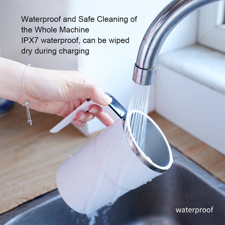 Premium Self Stirring Magnetic Mug – USB Rechargeable Smart Coffee & Tea Cup with LCD Temperature Display – Automatic 