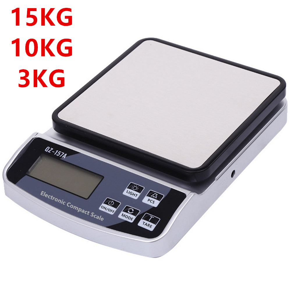 Premium Electronic Kitchen Scale - USB Rechargeable Smart Digital Balance for Food, Coffee, and Baking (3KG/5KG/10KG 