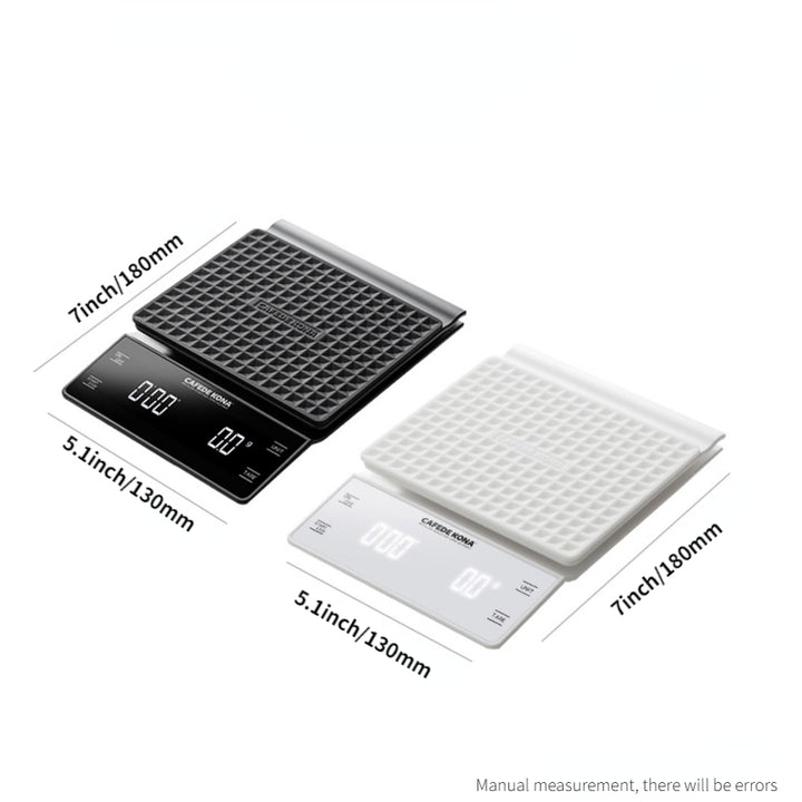 Premium Digital Coffee and Kitchen Scale – Precision Food Scale with Timer, High-Accuracy Mini Electronic Scale for Jewelry 