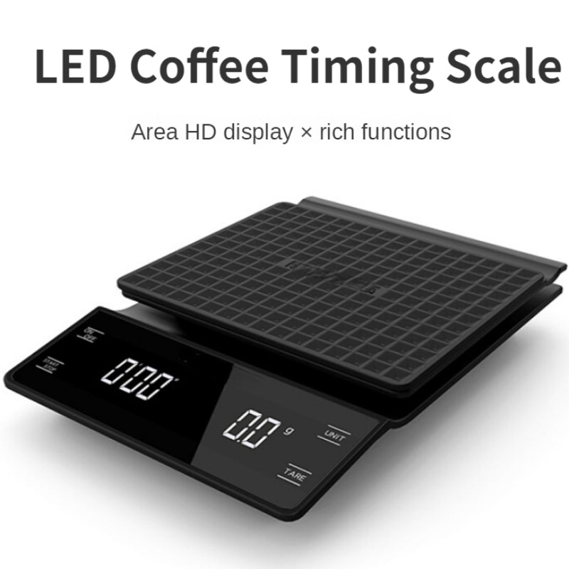 Premium Digital Coffee and Kitchen Scale – Precision Food Scale with Timer, High-Accuracy Mini Electronic Scale for Jewelry 