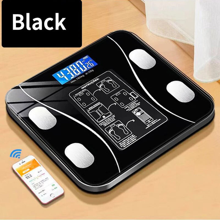 Premium Bluetooth Body Fat Scale – Intelligent, Accurate, and Rechargeable Household Weighing Scale for Adults