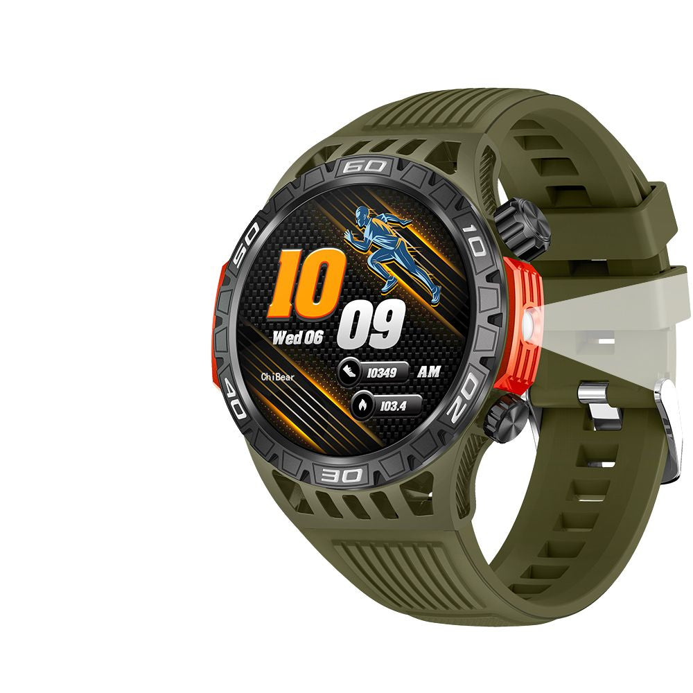 Premium Fitness Smart Watch for Men – 1.46" Display, Heart Rate Monitor, Blood Pressure, IP68 Waterproof, Bluetooth Calling,