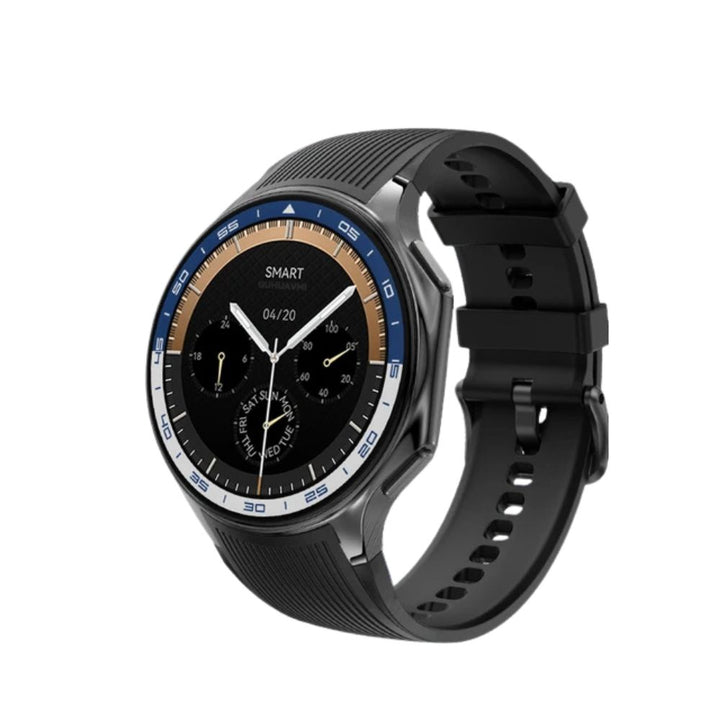 Premium Smartwatch for Men – 1.43'' 3D Surround Vision Display, 4GB RAM, 32GB Storage, Bluetooth Calling, Waterproof, Heart 