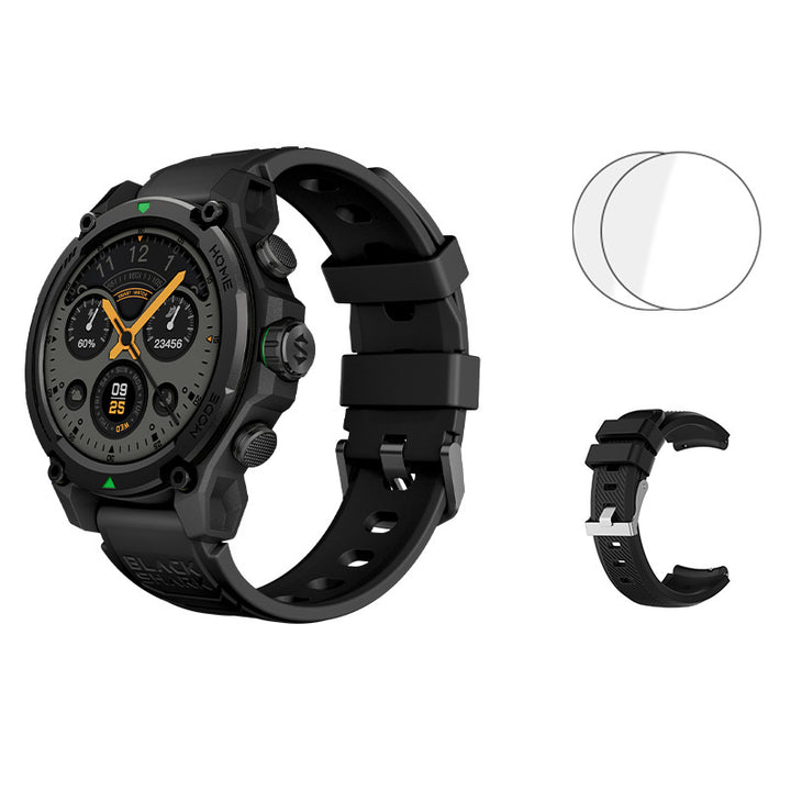 Premium Smartwatch with 1.43" AMOLED Display – GPS, 5ATM Water Resistance, 21-Day Battery Life, 100+ Sports Modes, Bluetooth 