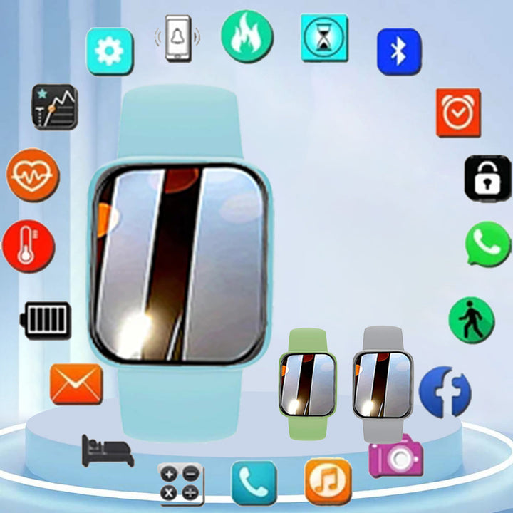 Premium Fitness Smartwatch for Men & Women – Blood Pressure & Oxygen Monitor, Sleep Tracker, Sports Watch, Fitness Bracelet, 