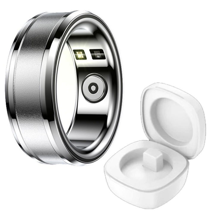 Premium Fitness Tracker Smart Ring for Men & Women - Health Monitoring, Heart Rate, Blood Oxygen & Body Temperature 