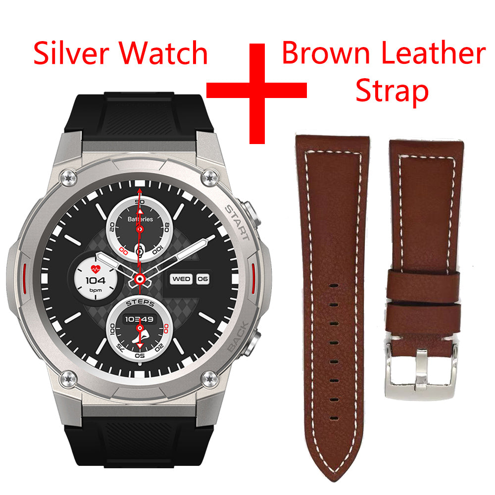 Premium Smartwatch with 1.43" AMOLED Display, Voice Calling, Health & Fitness Tracking, SpO2, Heart Rate, 14-Day Battery, 